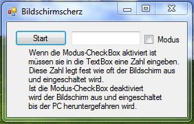 Bildschirmscherz